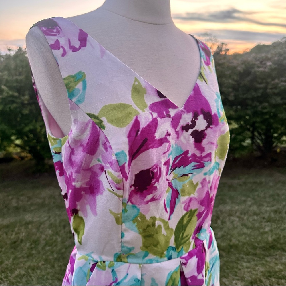 Madison Leigh Floral Sleeveless Dress - Picture 12 of 16
